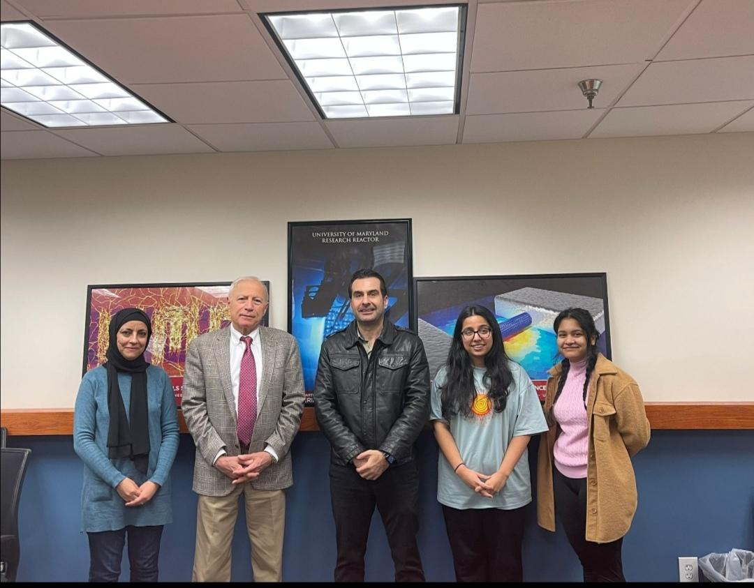 Dr. Noura Bouchikhi and her team at UMD. 