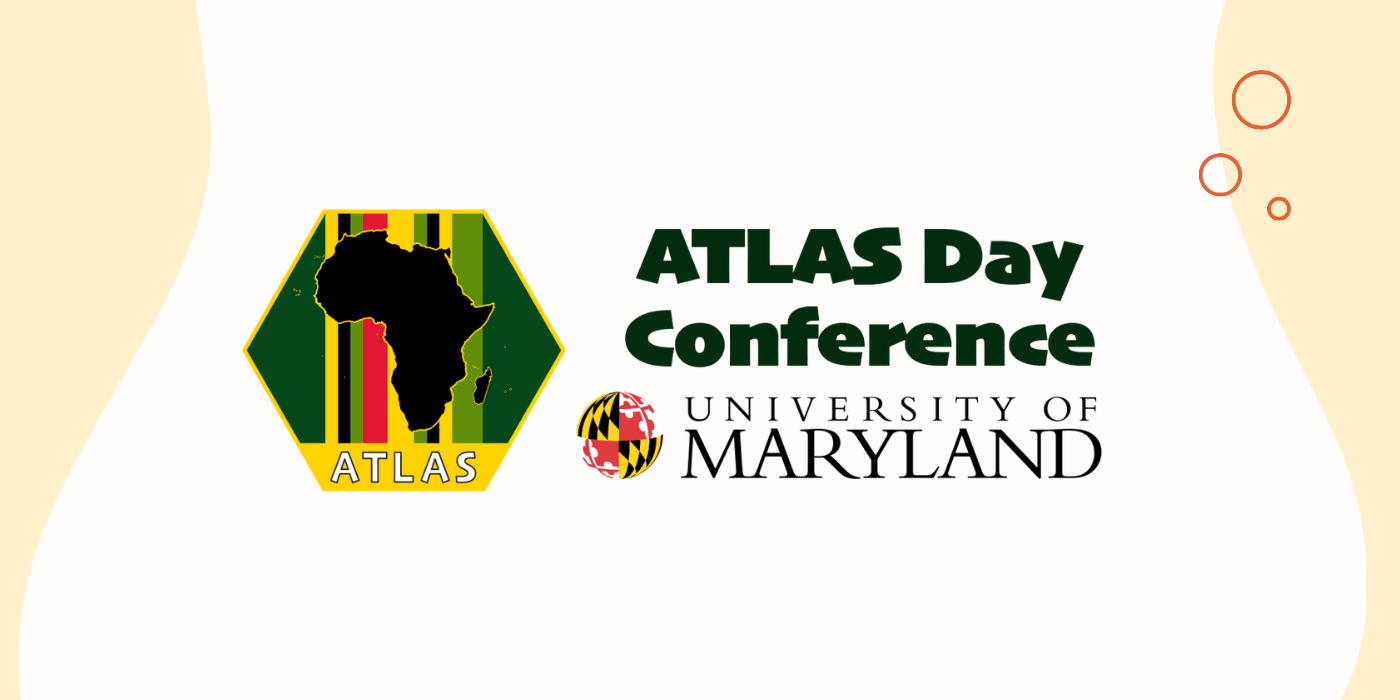 ATLAS Day Conference Logo and UMD Logo